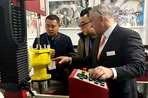 九游入口阀业德国展会现场